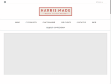 Tablet Screenshot of harrismade.com